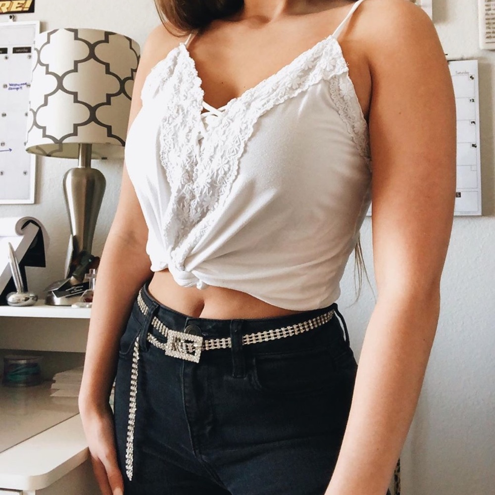 White American Eagle Tank